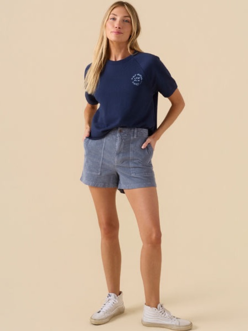 Outerknown Women's Seventyseven Cord Shorts Size 4